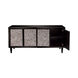 Carter Glossy Black with Tile Cabinet