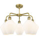 Cindyrella 5 Light 28.13 inch Brushed Brass Chandelier Ceiling Light