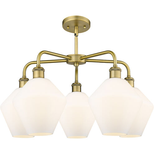 Cindyrella 5 Light 28.13 inch Brushed Brass Chandelier Ceiling Light