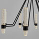 Ethos 8 Light 32 inch Black Chandelier Ceiling Light