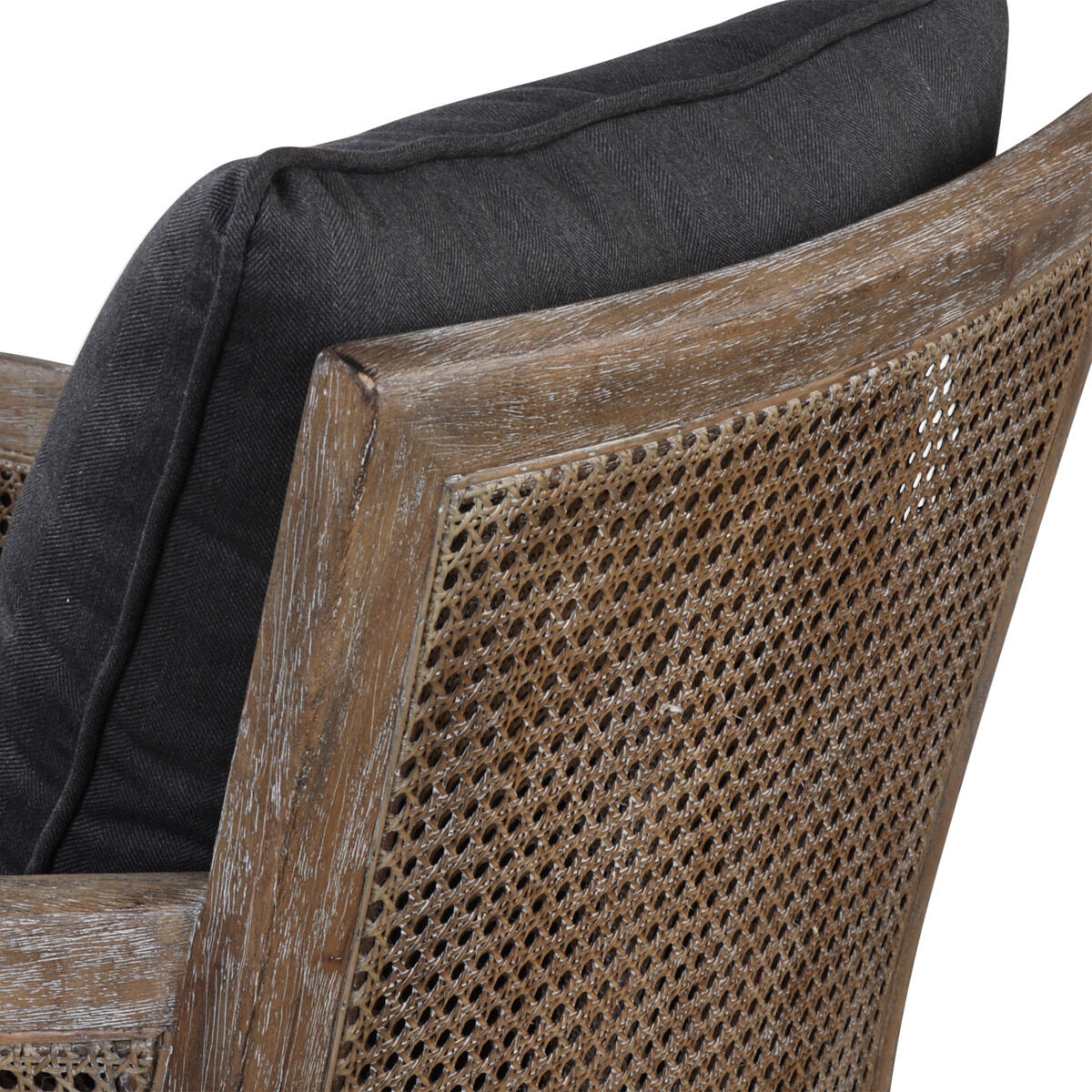 Encore Dark Gray Armchair, Matthew Williams