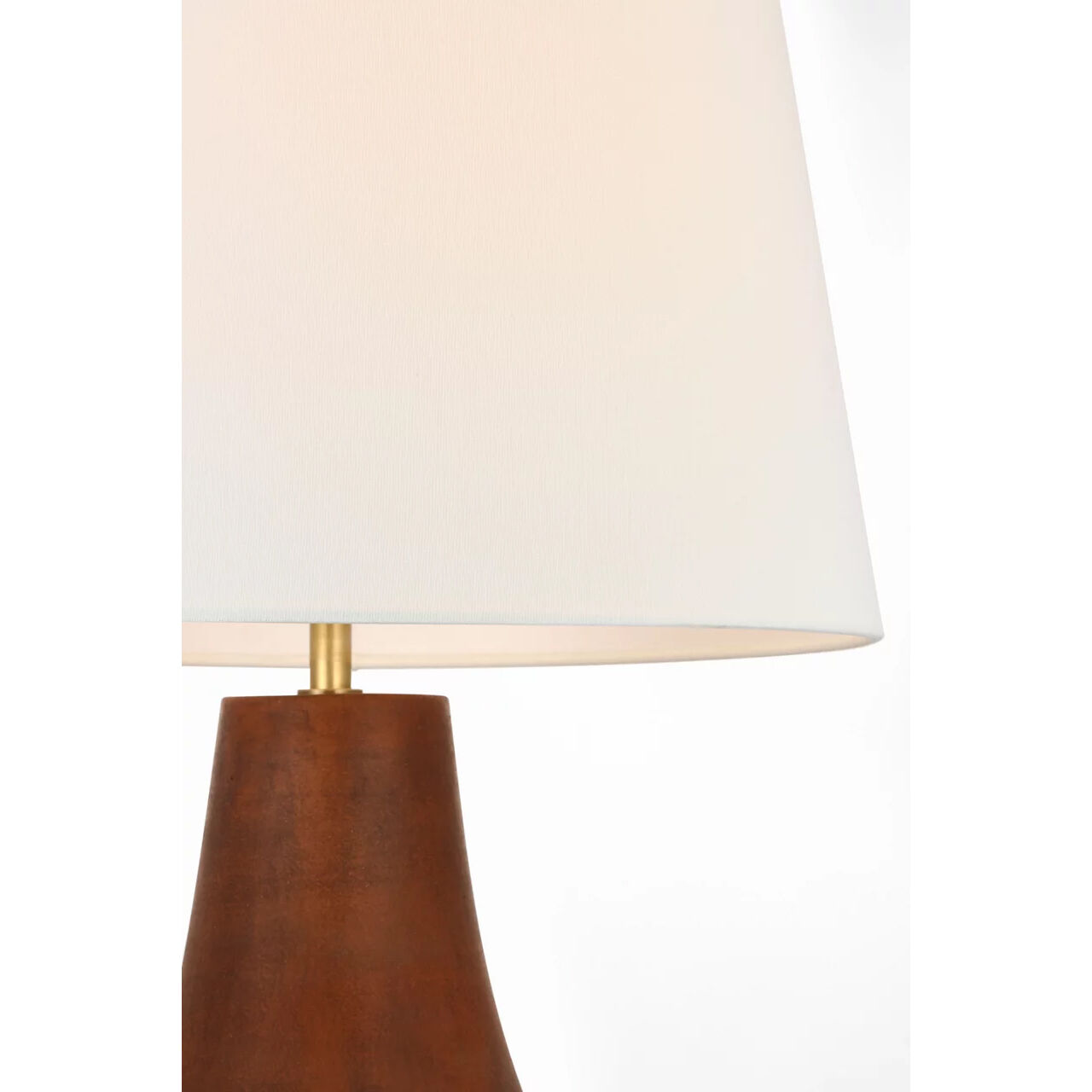 Thomas O'Brien Kefi 25.25 inch 15 watt Natural Terracotta Table Lamp Portable Light