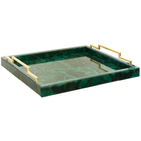 Layla Green Decorative Tray