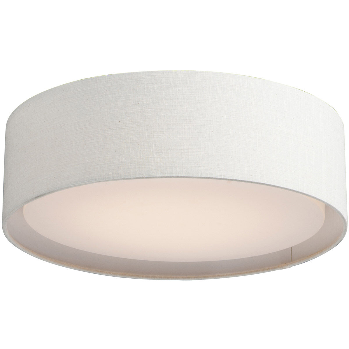 Prime LED 16 inch Flush Mount Ceiling Light in Oatmeal Linen