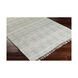 Idina 120 X 96 inch Charcoal/Off-White Handmade Rug, Cotton