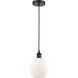 Edison Eaton LED 6 inch Matte Black Mini Pendant Ceiling Light
