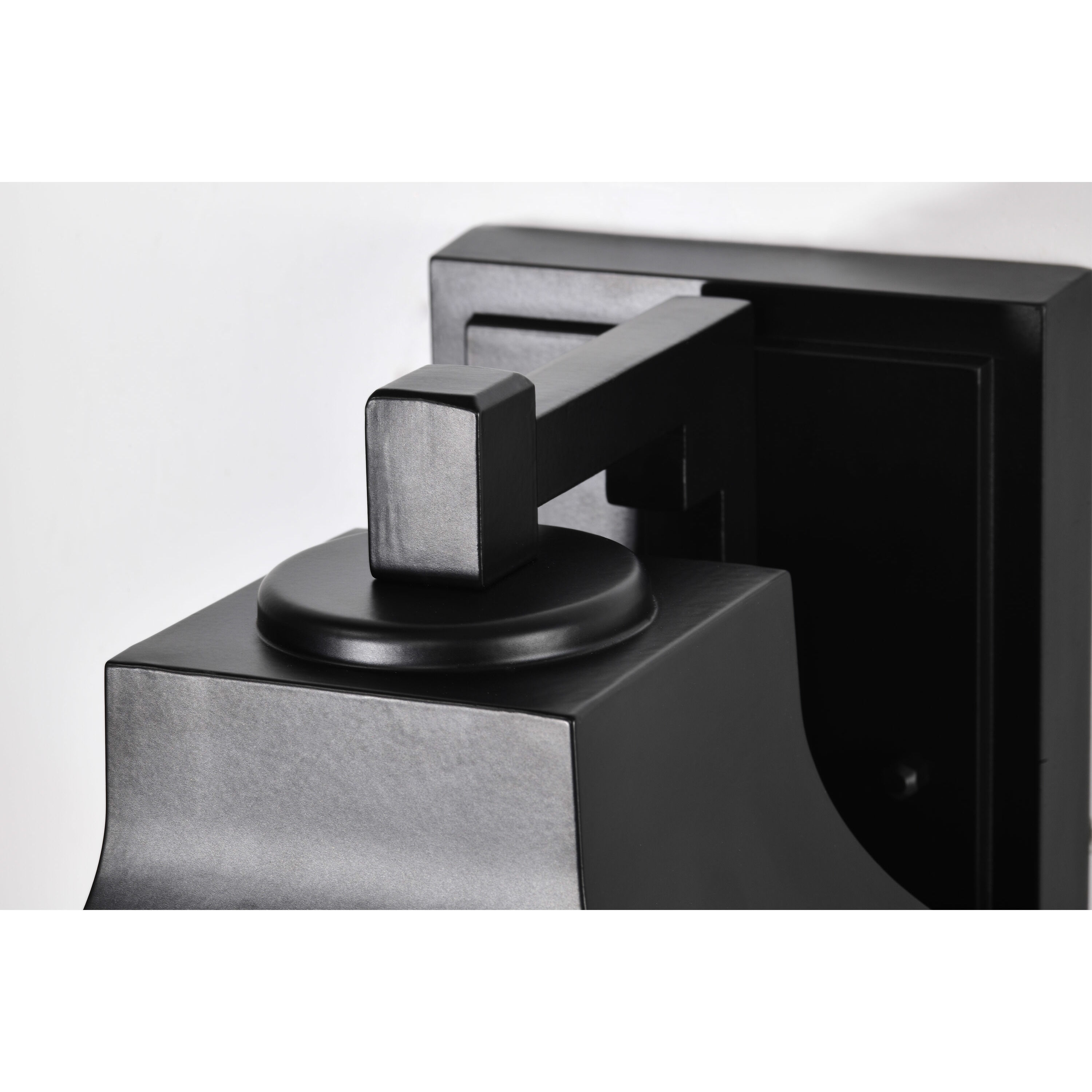 Stillwell 13 inch Matte Black Outdoor Wall Lantern, Small