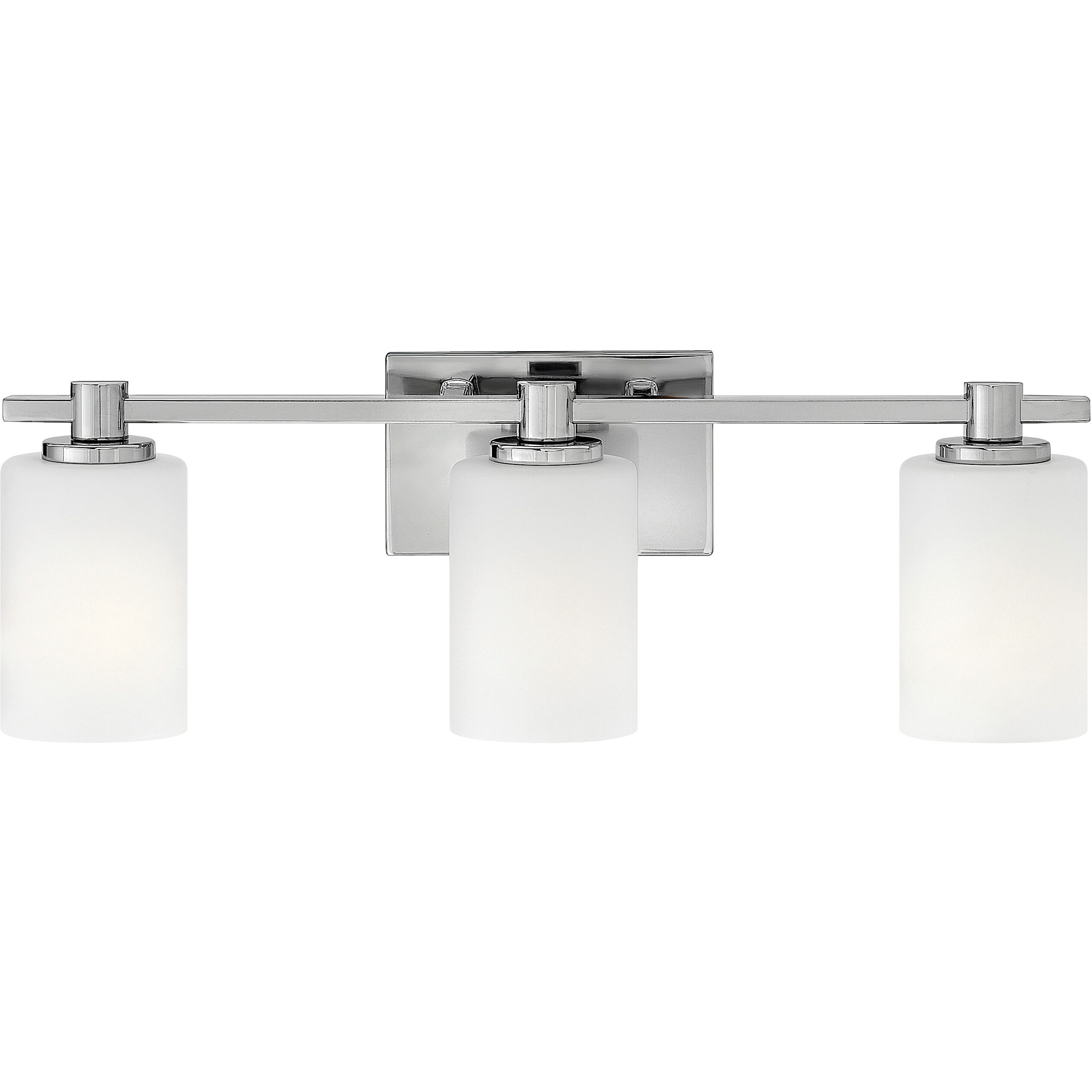Karlie 3 Light 22.5 inch Chrome Vanity Light Wall Light