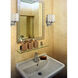 Joshua 1 Light 6 inch Satin Nickel Vanity Light Wall Light