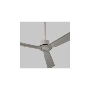 Solis 56 inch Satin Nickel Indoor Outdoor Fan