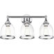 Ashridge 3 Light 24 inch Polished Chrome Vanity Wall Sconce Wall Light