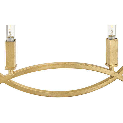 Leona 12 Light 45 inch Distressed Brass Chandelier Ceiling Light