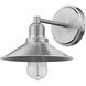 Casa 1 Light 9.5 inch Brushed Nickel Vanity Wall Light in Brushed Nickel Steel