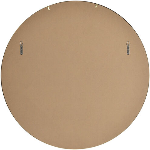 Grady 40 X 40 inch Clear and Satin Brass Wall Mirror