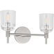 Thom Filicia Hartley 1 Light 15 inch Polished Nickel Bath Vanity Wall Light