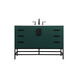 Eugene 48 X 22 X 33.5 inch Green Vanity Sink Set in Not Included