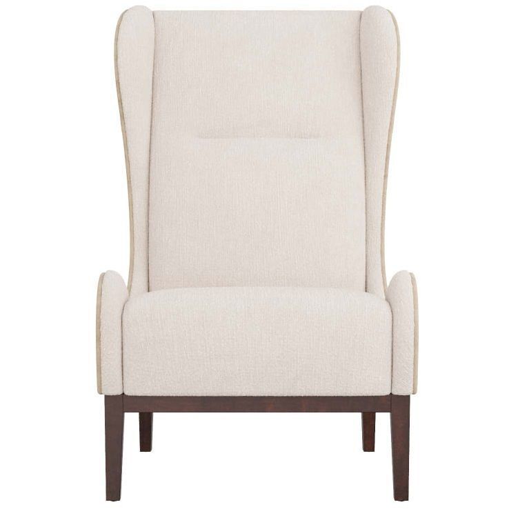 Pierce 44 inch Stone Wing Chair