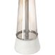 Contemporary 30.2 inch 40.00 watt White/Bronze Table Lamp Portable Light