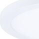 Wafer LED 15 inch White Flush Mount Ceiling Light