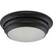 Dash LED 14 inch Aged Bronze Flush Mount Ceiling Light