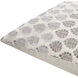 Fabuleuse 18 X 18 inch Light Beige/Light Gray/Taupe Accent Pillow