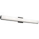 Latitude LED 36.75 inch Black Bath Vanity Light Wall Light