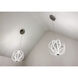 Aura LED 12 inch Polished Chrome Single Pendant Ceiling Light