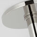 Kelly Wearstler Rousseau LED 1 inch Polished Nickel Monopoint Flush Mount Ceiling Light