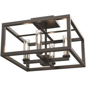 Sambre 4 Light 13.75 inch Semi-Flush Mount