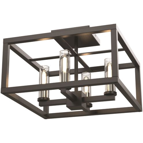 Sambre 4 Light 13.75 inch Semi-Flush Mount