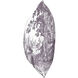Reverie Toile 24 inch Amaranth and Ivory Pillow in 24" x 24"