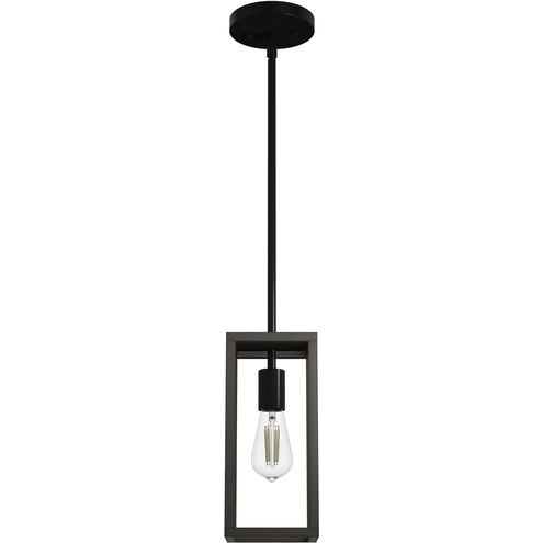 Squire Manor 1 Light 5 inch Matte Black Mini Pendant Ceiling Light