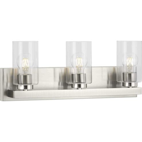 Goodwin 3 Light 21 inch Brushed Nickel Vanity Light Wall Light