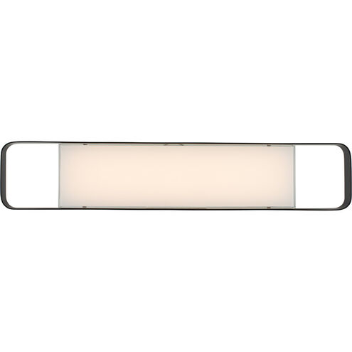 Rhapsody LED 26 inch Matte Black Bath Vanity Wall Light