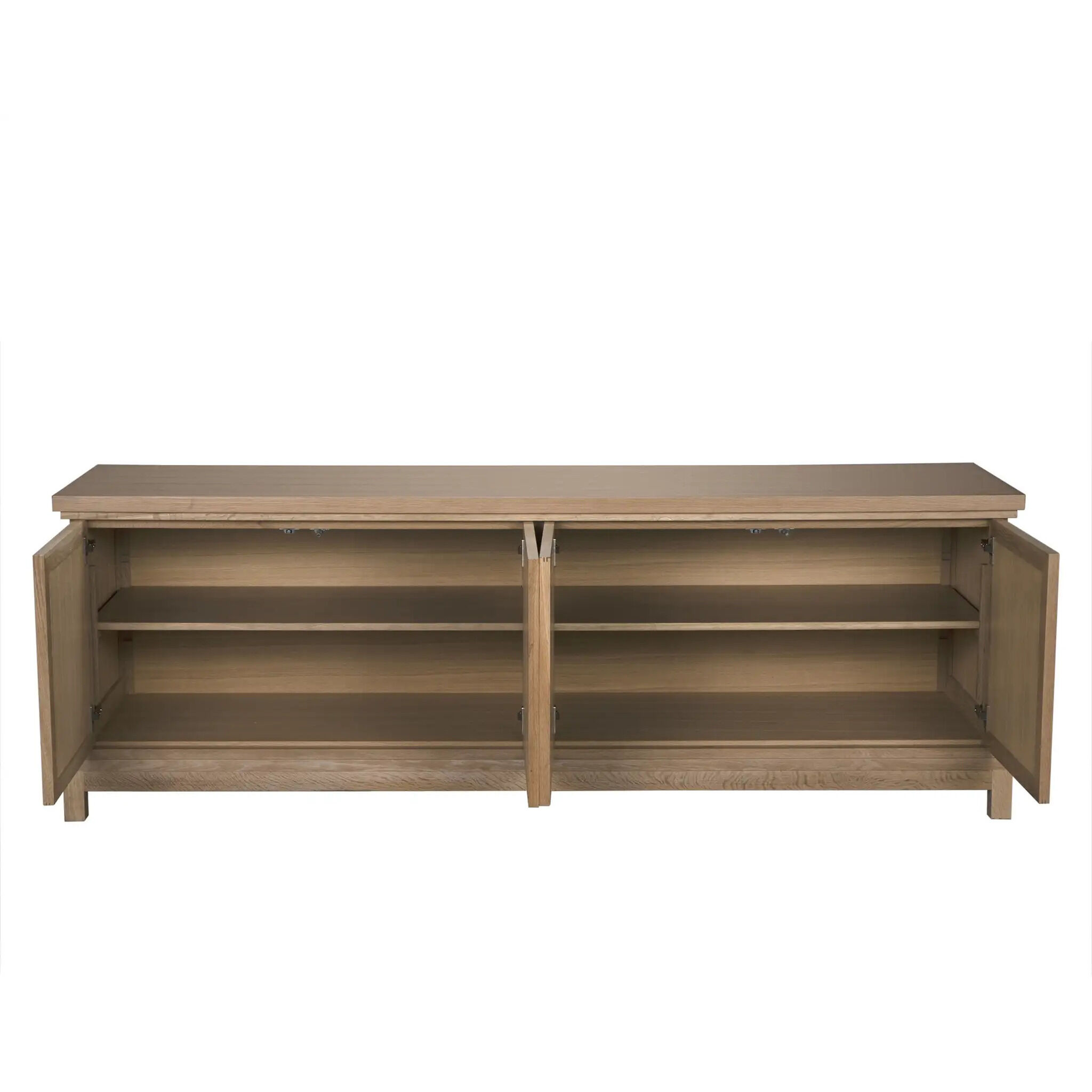 Wellington 86 X 23 inch White Oak Sideboard, 4 Door