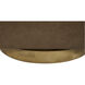 Oscy Brown Occasional Chair, Swivel Chair