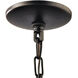 Palacial 1 Light 8 inch Oil Rubbed Bronze Mini Pendant Ceiling Light