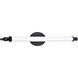 Edgeworth LED 27.75 inch Matte Black Vanity Light Wall Light