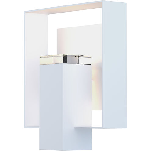 Shadow Box 1 Light 11.7 inch Coastal White and Coastal White Outdoor Sconce