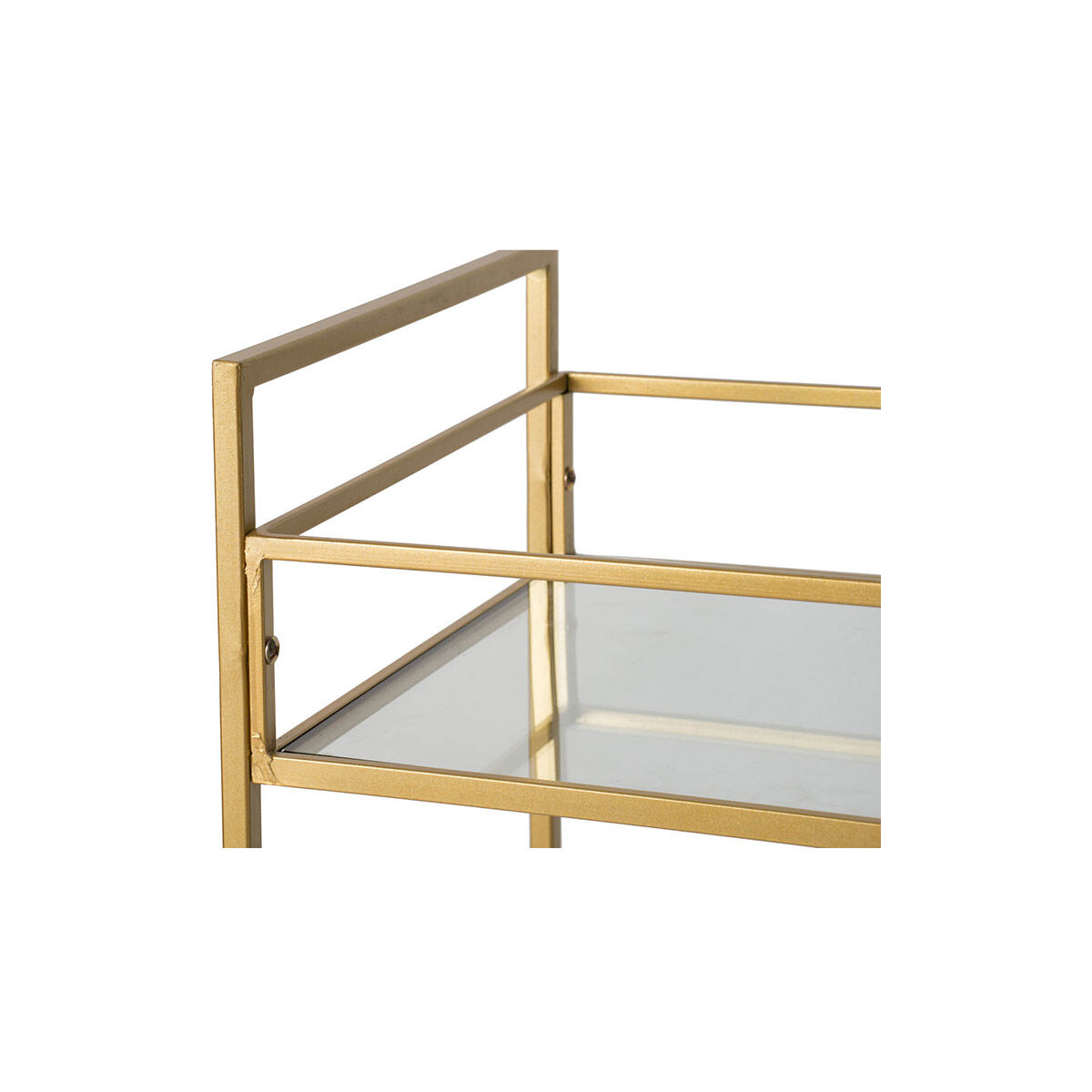 Anita Polished Gold Cart