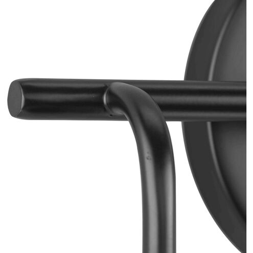 Lexie 4 Light 30 inch Matte Black Bathroom Vanity Light Wall Light