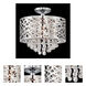 Benedetta 4 Light 14 inch Chrome Flush Mount Ceiling Light