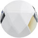 Origami LED 18.8 inch Polished Chrome Pendant Ceiling Light, Schonbek Signature