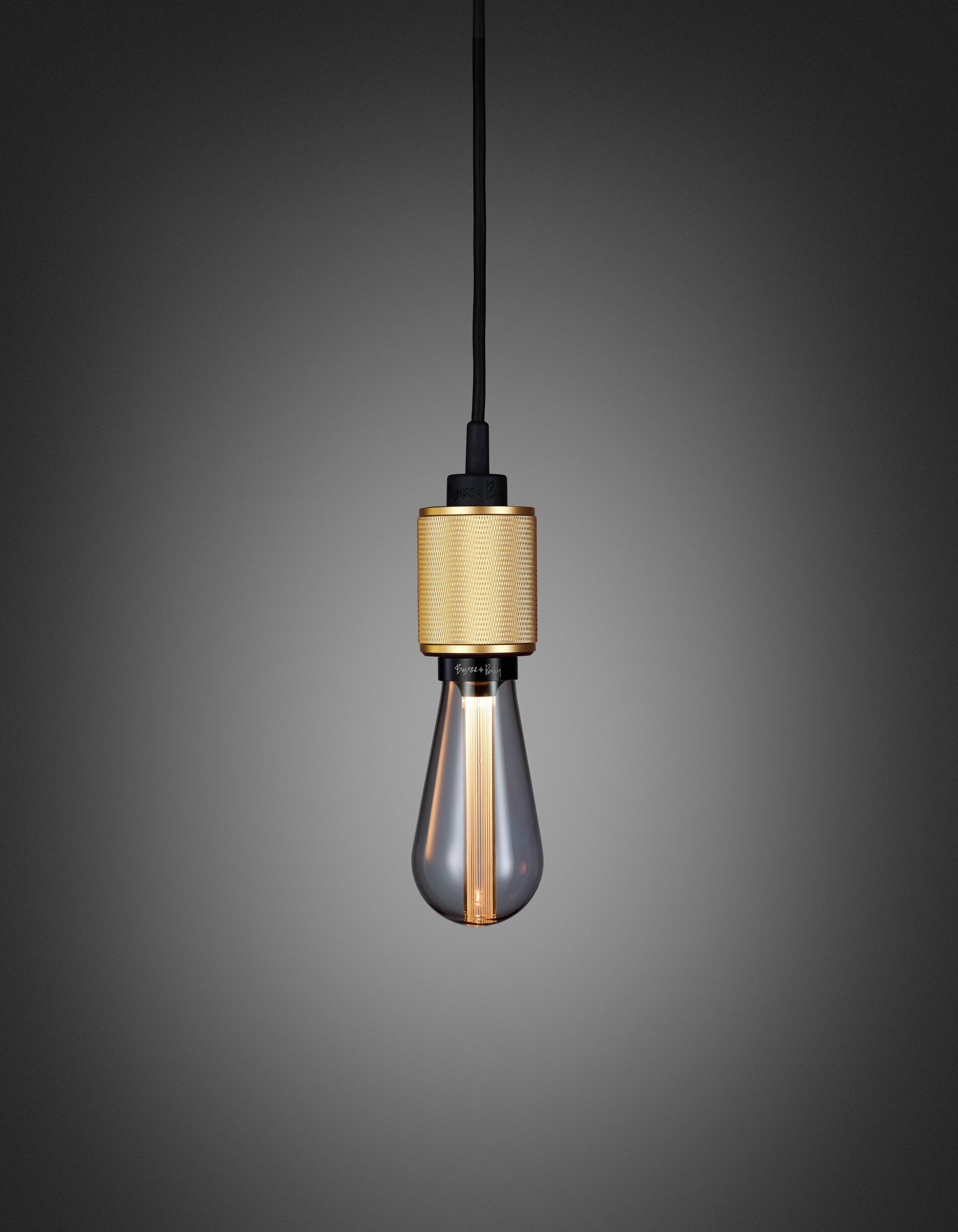 Heavy Metal LED 4.72 inch Brass Pendant Ceiling Light