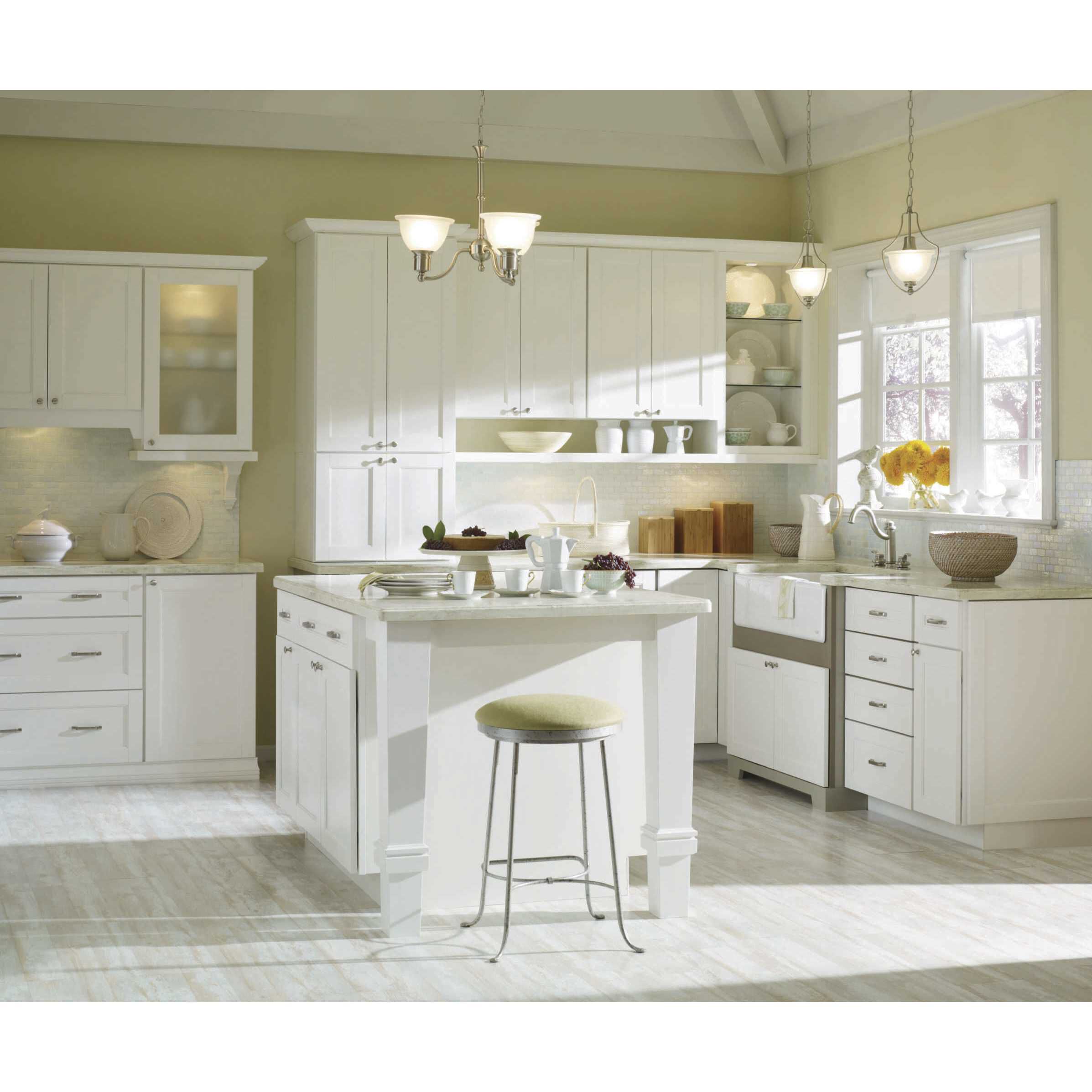 Madison 3 Light 22 inch Brushed Nickel Chandelier Ceiling Light