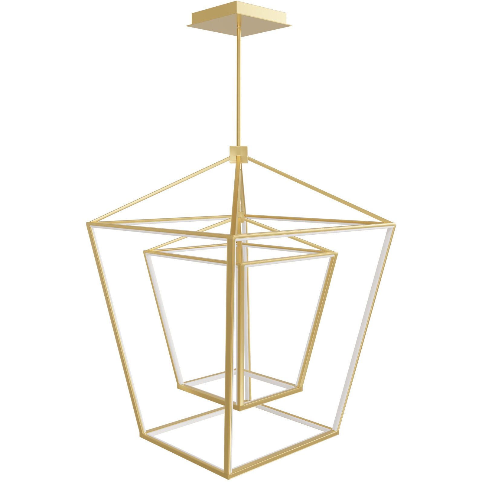 Park Ave. LED 30 inch Gold Pendant Ceiling Light