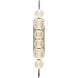 Marni LED 4.75 inch Polished Nickel Bath Vanity Light Wall Light