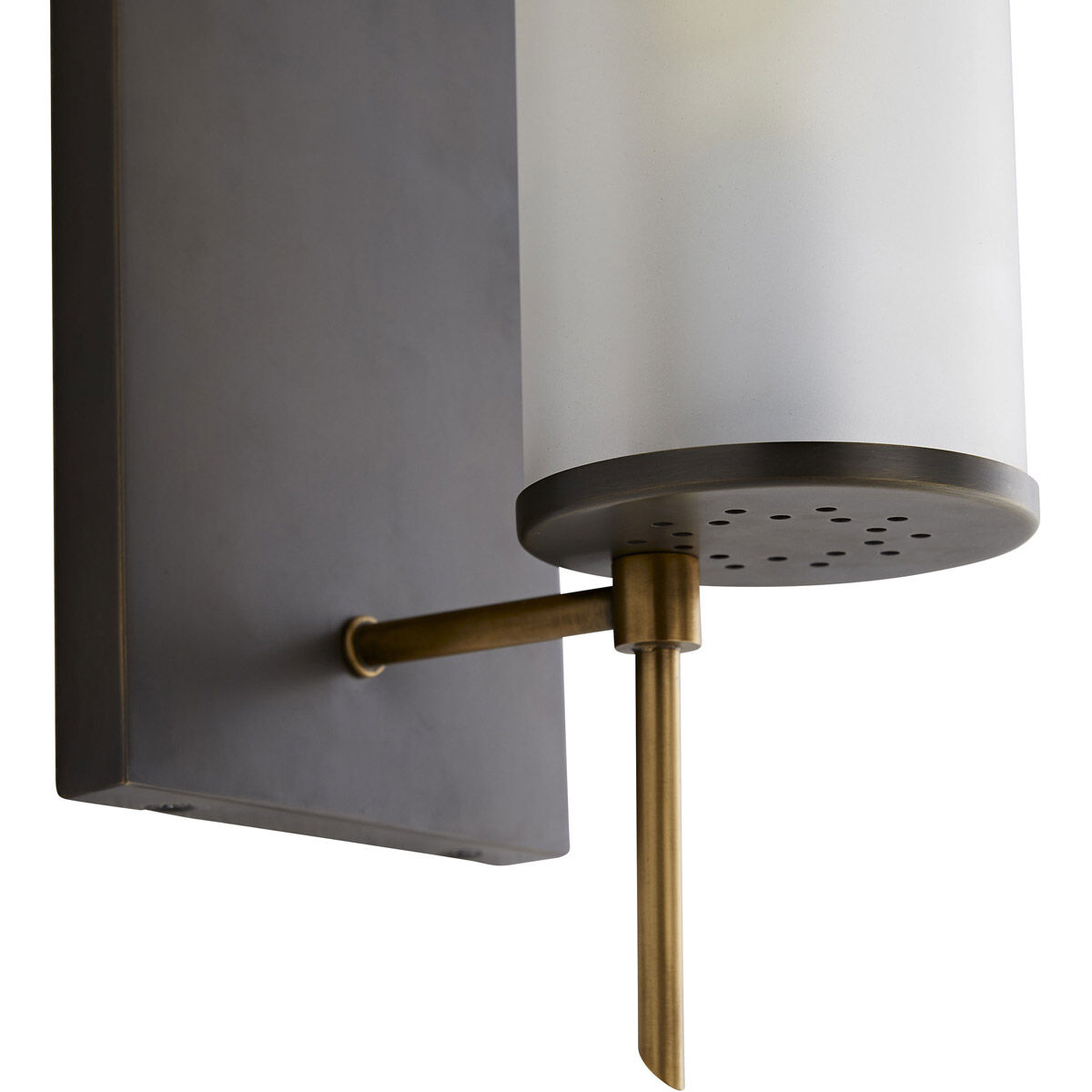 Stefan Sconce Wall Light in Bronze/Antique Brass, Essential Lighting