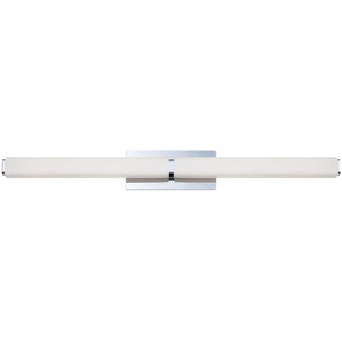 Vogue LED 39 inch Chrome Bath Vanity & Wall Light in 3000K, 39in.