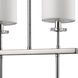Kara 4 Light 4.75 inch Polished Nickel Island Pendant Ceiling Light